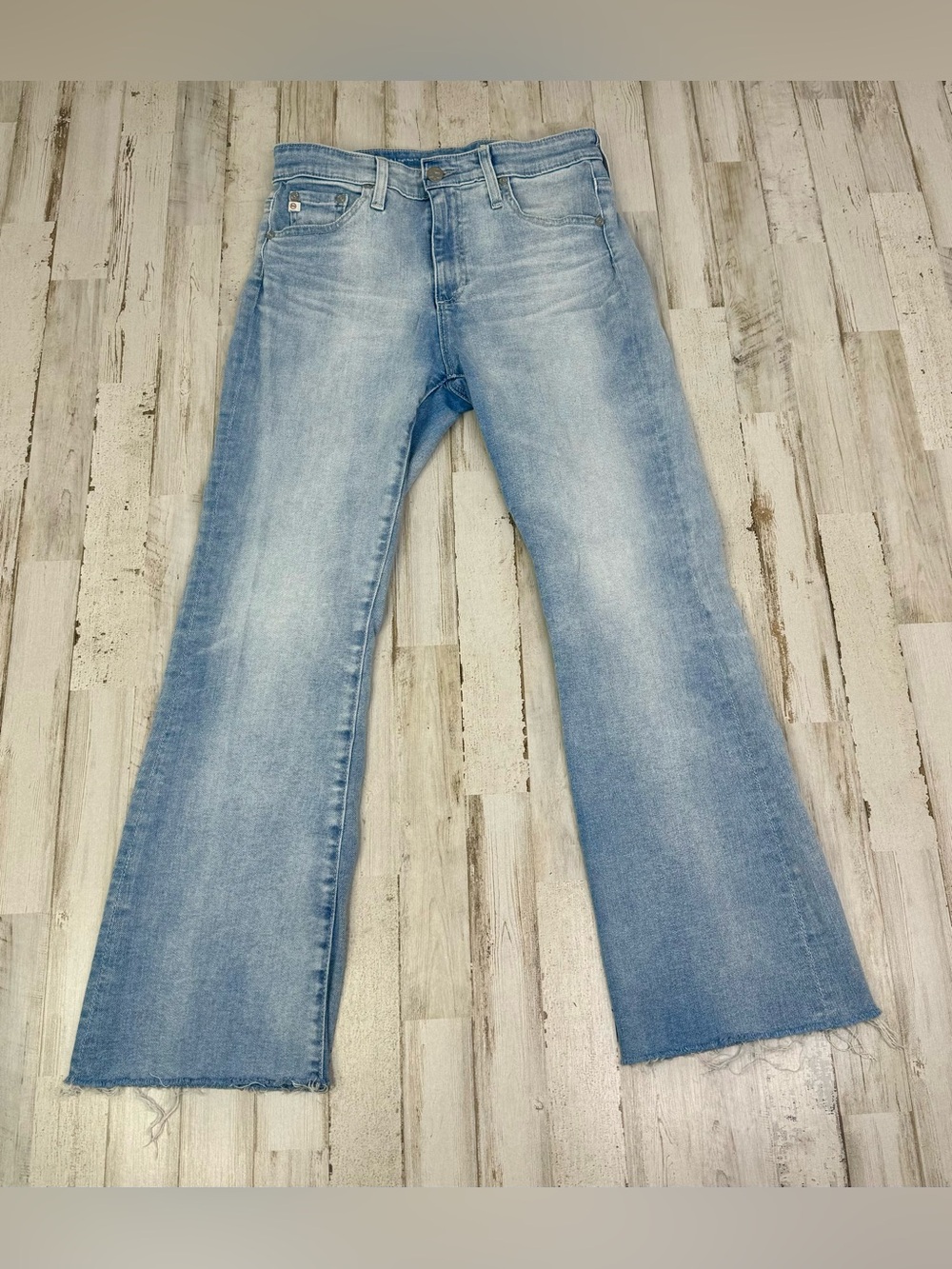 AG Adriano Goldschmied Jeans Womens 27 (28x27) Blue Farrah Boot Cut